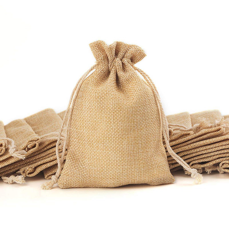 Reusable Eco Cotton Drawstring Bags