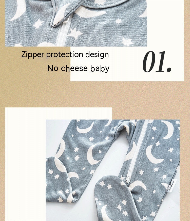 CloudCoton Bamboo Cotton Baby Pajama Jumpsuit - product image 6