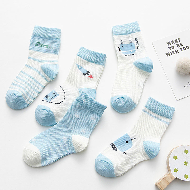 CloudCoton Breathable Baby Cotton Socks - CloudCoton Baby Accessories image