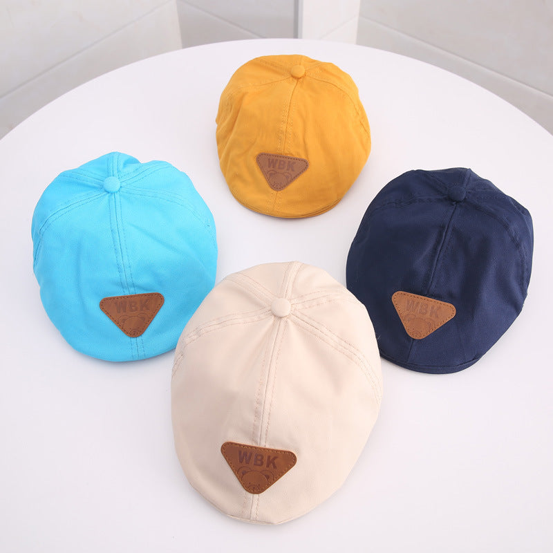 Cotton Short Brim Hat for Kids