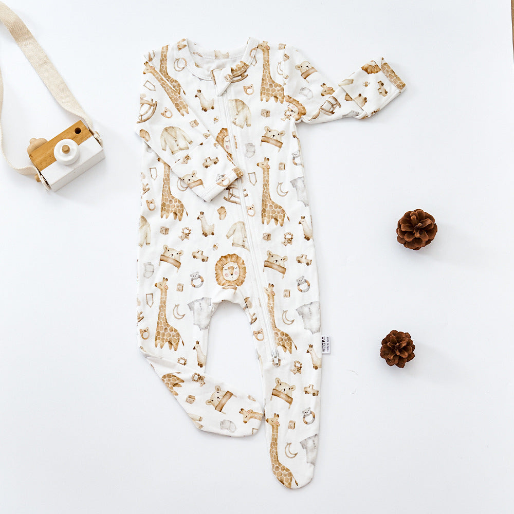 CloudCoton Bamboo Cotton Baby Pajama Jumpsuit - product image 9