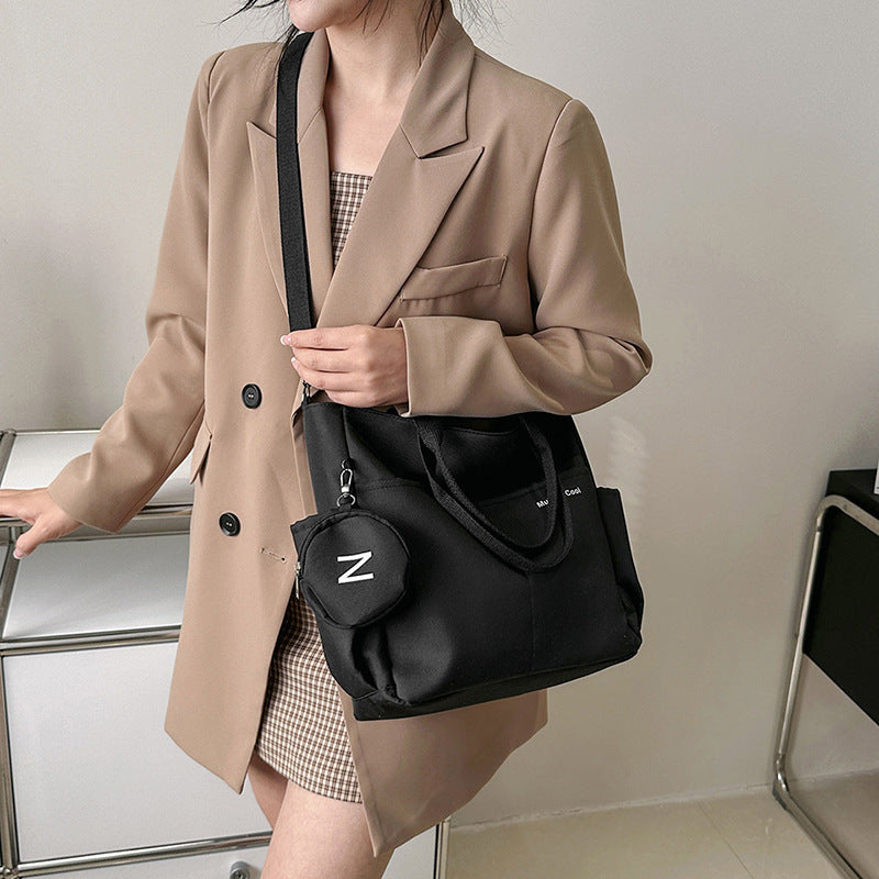 CloudCoton Canvas Tote Crossbody Bag - CloudCoton Bag image